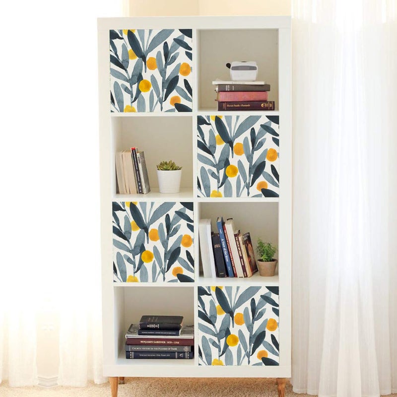 Alwayspon Self-Adhesive Dresser Sticker, Peel and Stick Furniture Skin, Removable Shelf Unit Decals Sticker (005, Expedit/Kallax) - Image 3